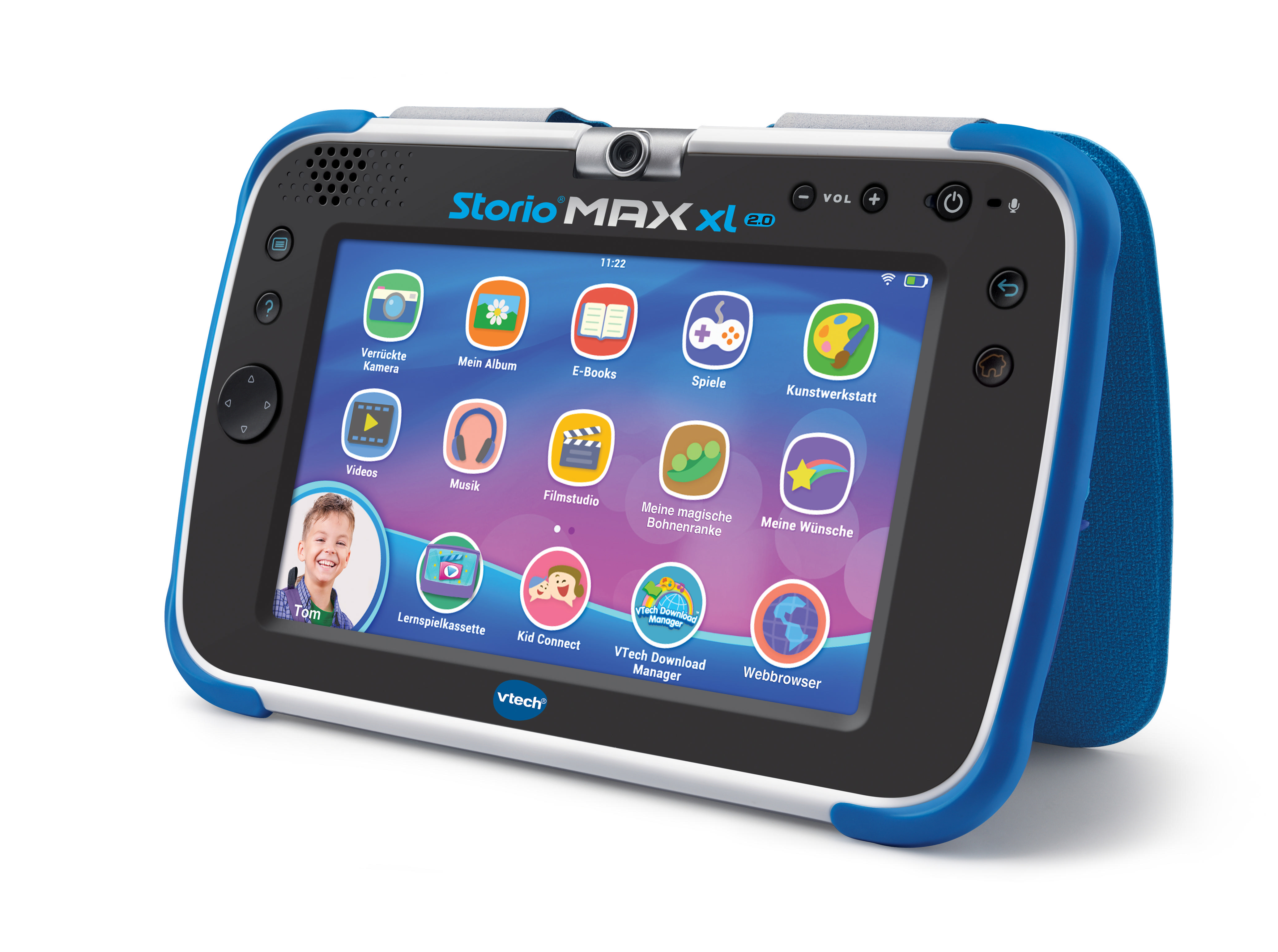 VTECH Storio MAX XL 2.0 Kindertablet, Blau