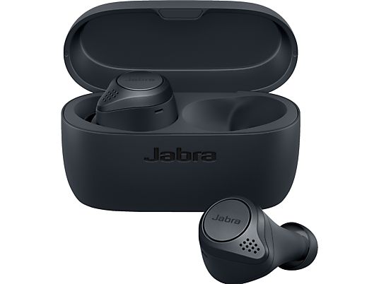 JABRA Elite Active 75t Wireless Charging - True Wireless Kopfhörer (In-ear, Dunkelgrau)