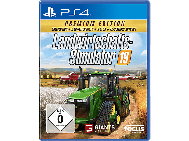 PS4 LANDWIRTSCHAFTSSIMULATOR 19 (PREMIUM EDIT.) [PlayStation 4] für PlayStation 4 online