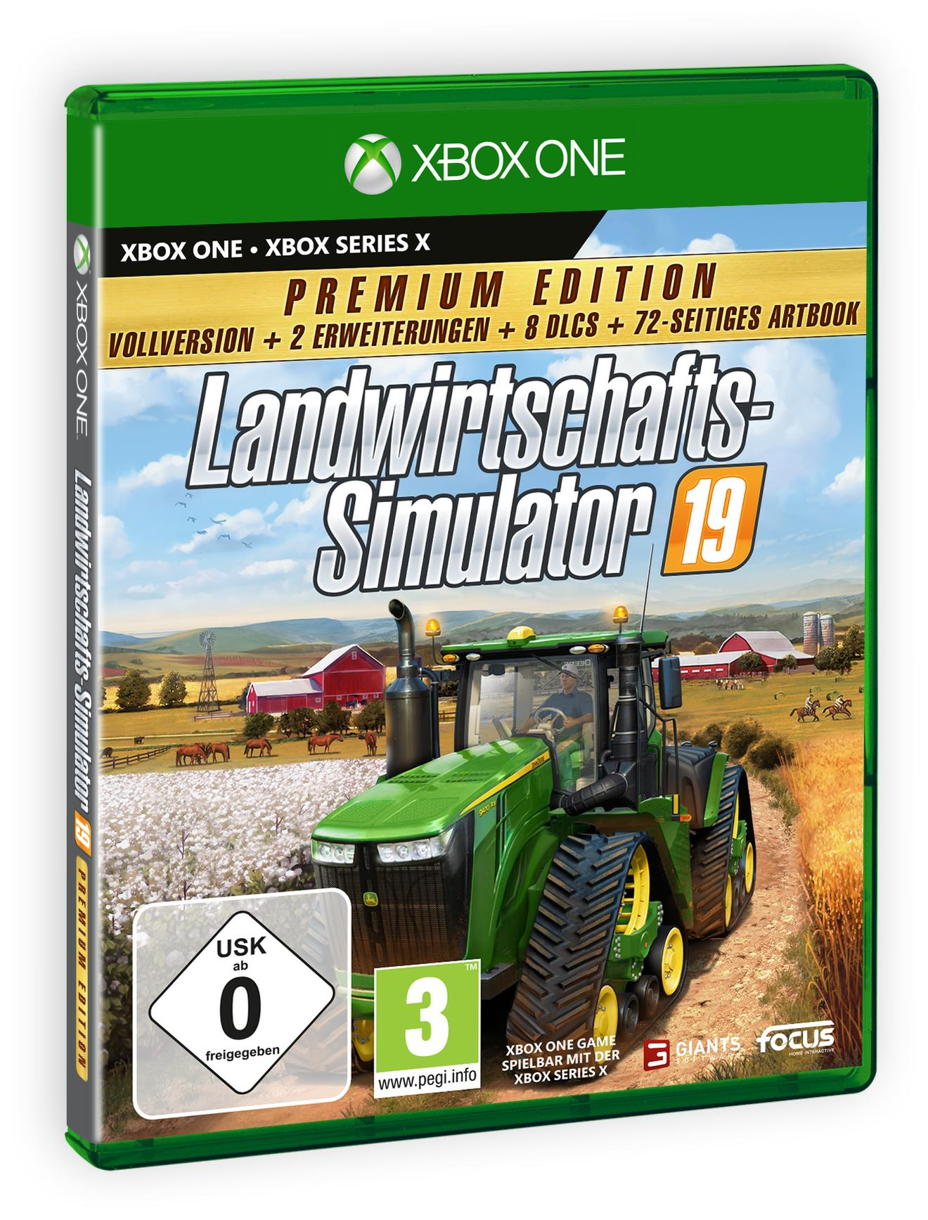 XBO LANDWIRTSCHAFTS-SIMULATOR 19 (PREM.EDIT.) - [Xbox One]