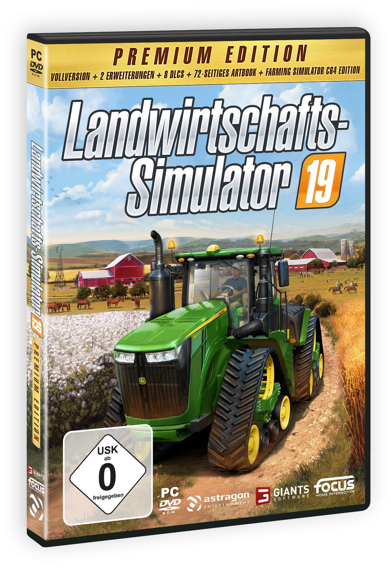 - LANDWIRTSCHAFTS-SIMULATOR 19 [PC] (PREMIUM EDIT.)