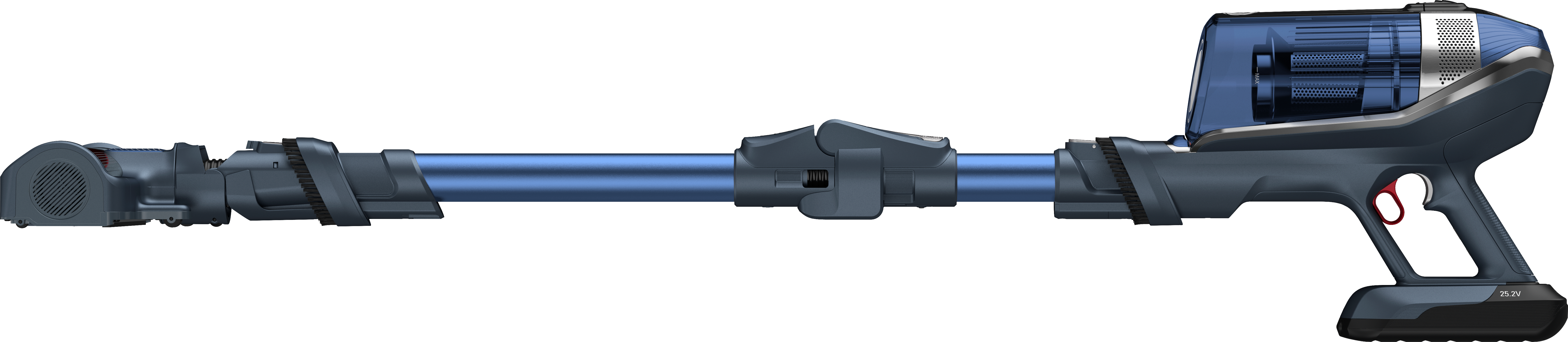 ROWENTA RH9890WO XForce Flex 11.60 Aqua - Akku-Staubsauger (Blau)