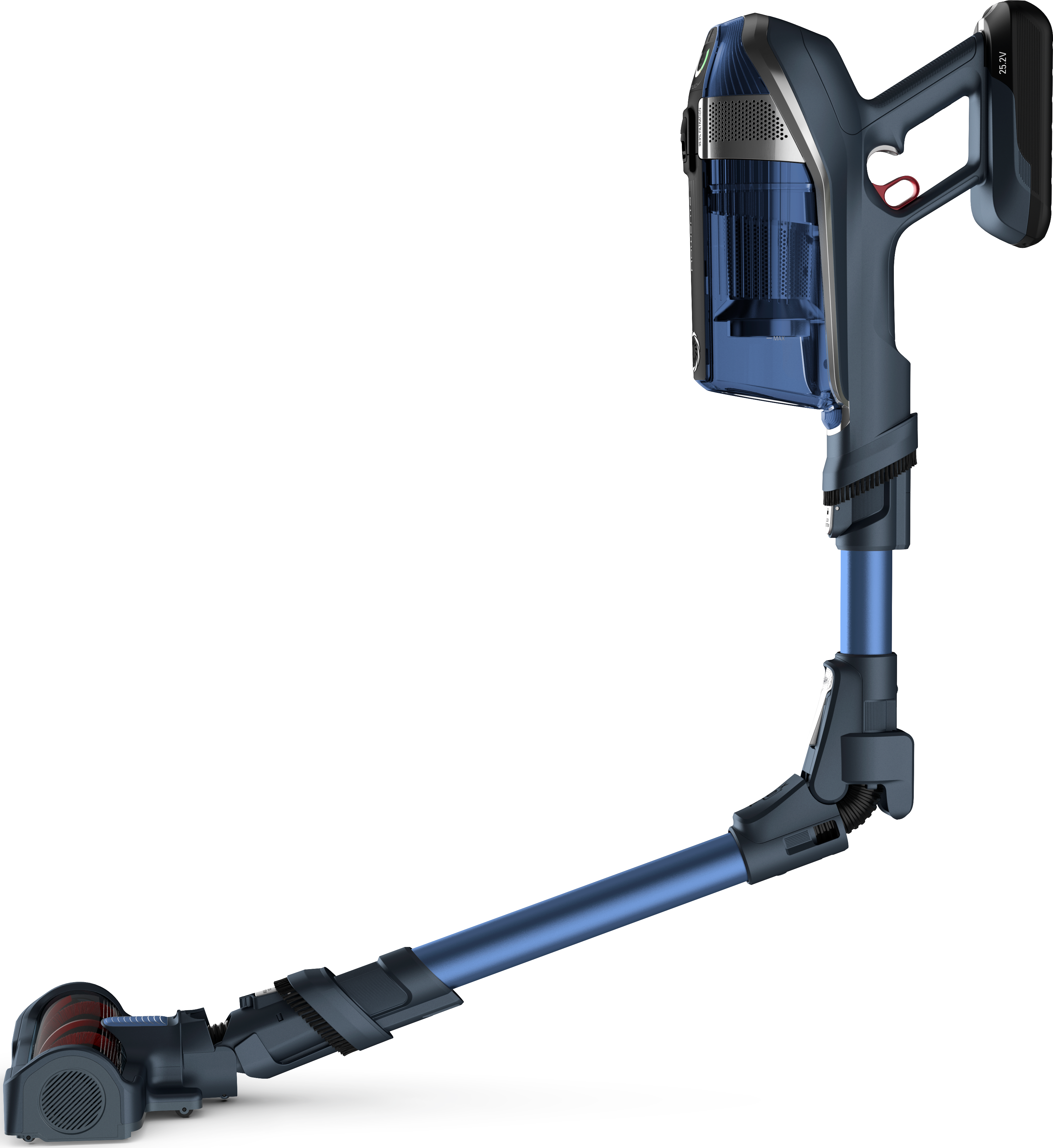 ROWENTA RH9890WO XForce Flex 11.60 Aqua - Akku-Staubsauger (Blau)