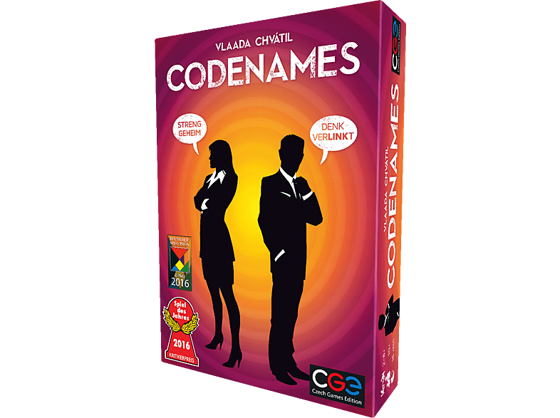CHECH GAMES EDIT Codenames Gesellschaftsspiel Mehrfarbig