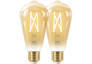 WIZ LED-lamp WiFi Whites E27 50W Duo-Pack (55107700)