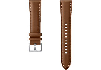 SAMSUNG Stitch Leather Band - Bracelet de remplacement (Marron)