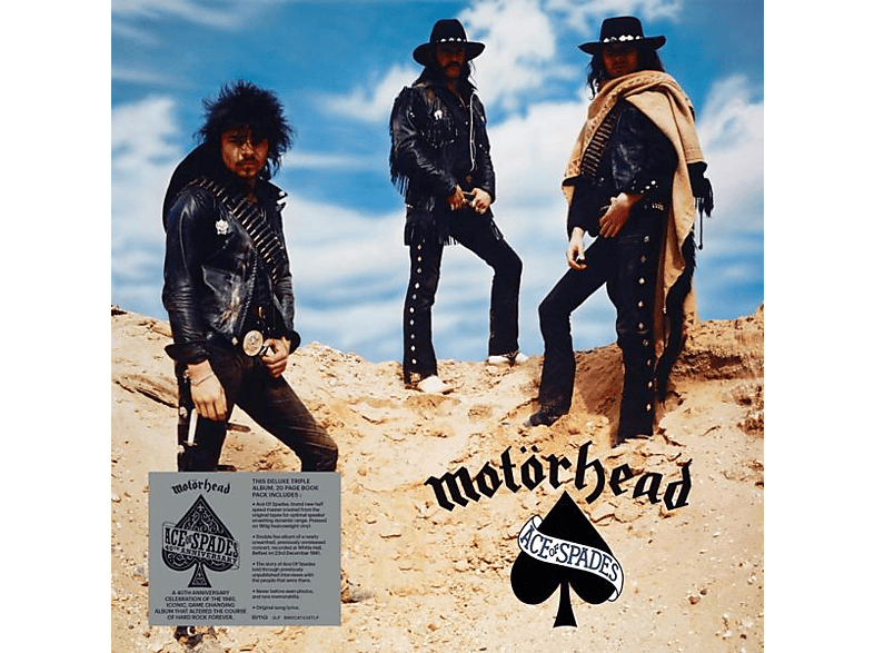 Motörhead - ACE OF (Vinyl) SPADES - EDITION (40TH ANNIVERSARY BOOKPACK)