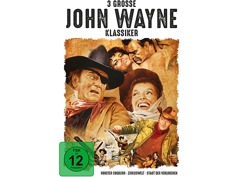 3 große John-Wayne-Klassiker DVD (FSK: 12)