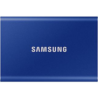 Disco duro SSD 2 TB - Samsung MU-PC2T0H, USB Tipo C, SSD, Azul