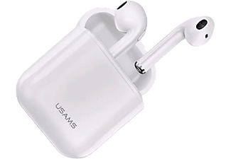 USAMS F10 Airpods headset töltőtokkal (BHULC02)