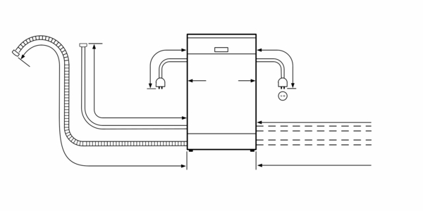 Lavavajillas - Balay 3VN303BA, 45 cm, 9 servicios, 5 programas, Motor ExtraSilencio