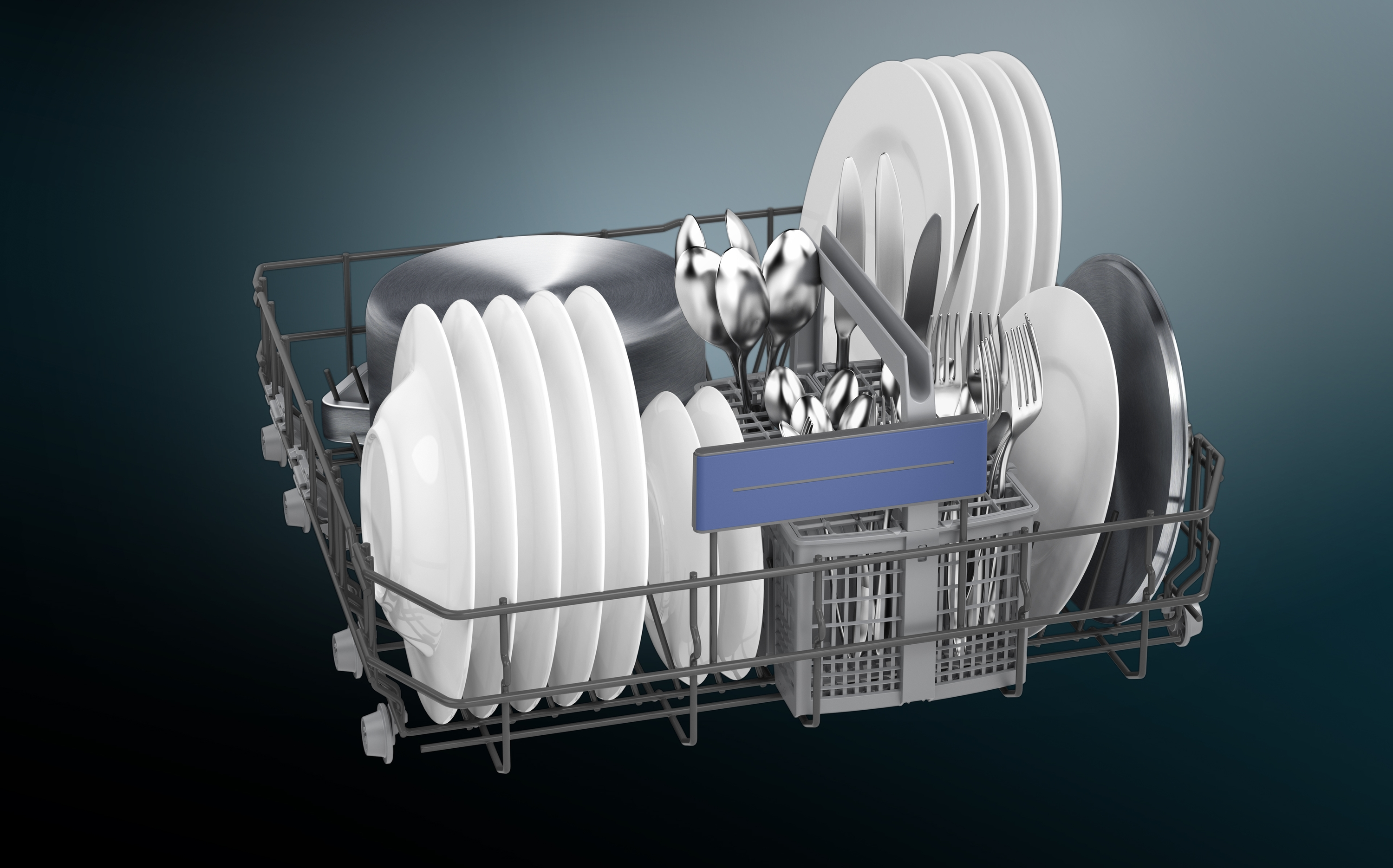SIEMENS SN23HW36TE iQ300 Geschirrspüler (Standgerät, 600 mm breit, 46 dB (A), E)