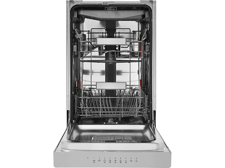 BAUKNECHT BSUO 3O33 PF X Geschirrspüler (unterbaufähig, 450 mm breit, 43 dB (A), D)