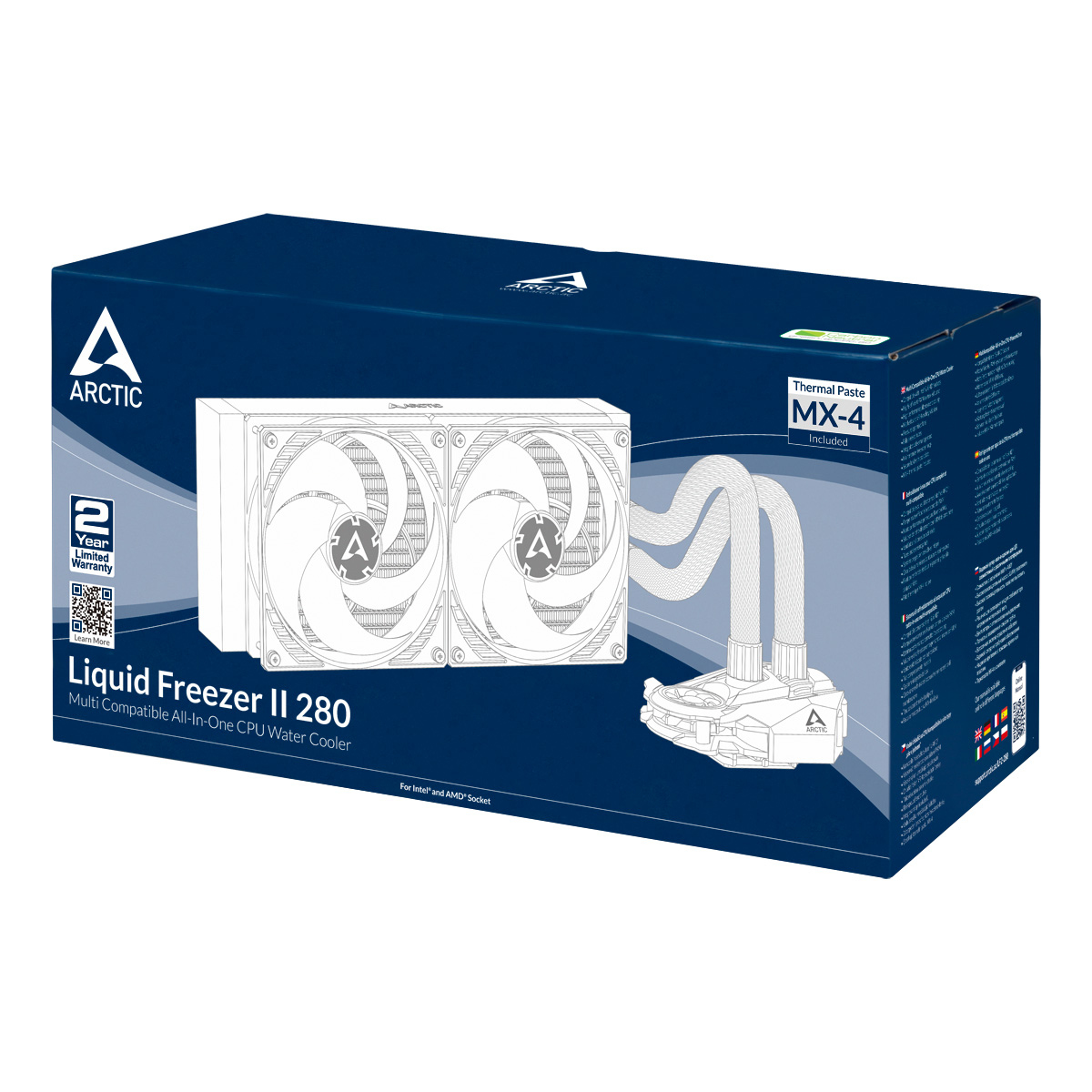 ARCTIC Liquid Freezer II 280 CPU Wasserkühlung, Schwarz