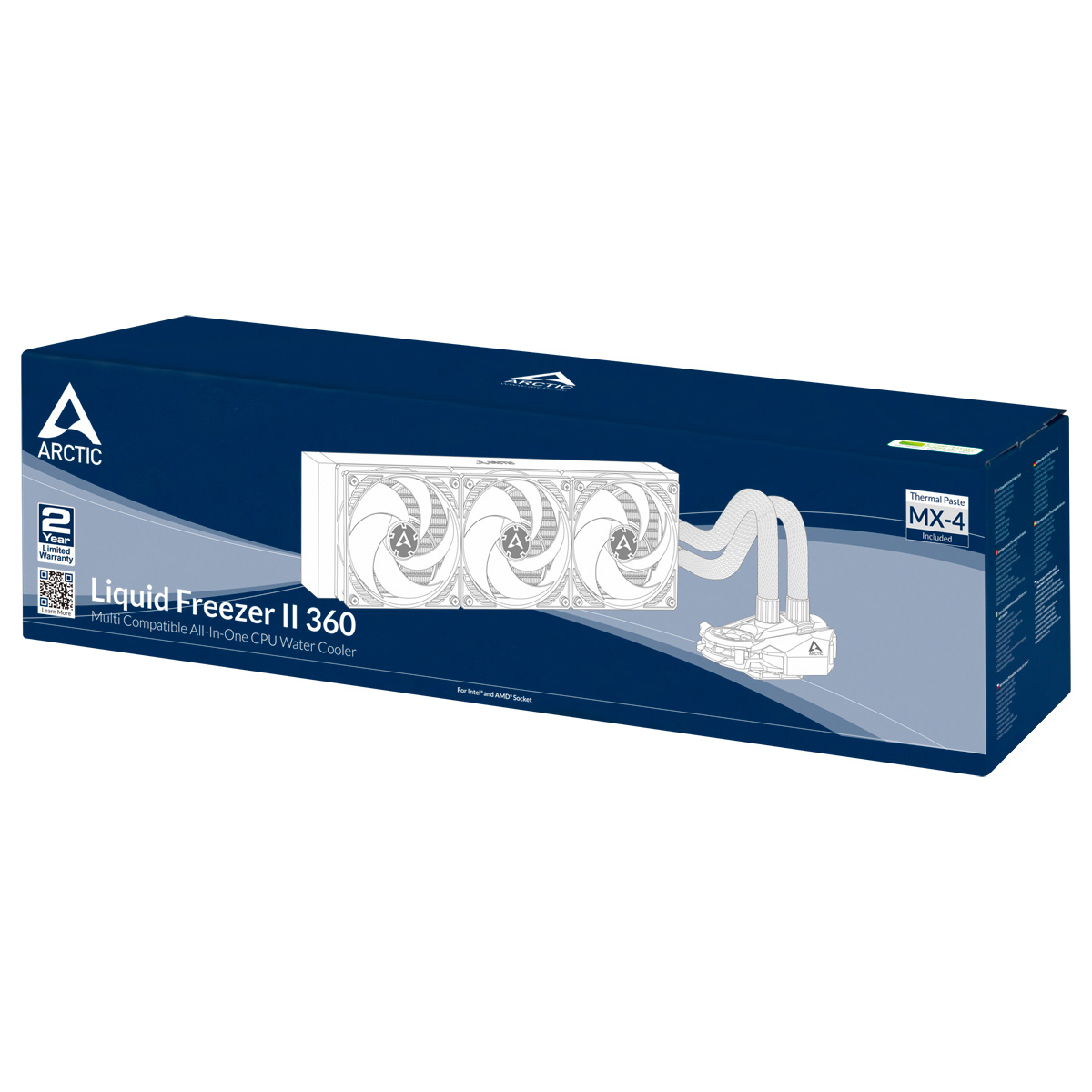 ARCTIC Liquid Freezer II 360 CPU Wasserkühlung, Schwarz