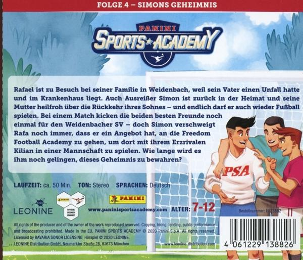 (CD) 4) Panini (CD - VARIOUS Academy (Fußball) - Sports