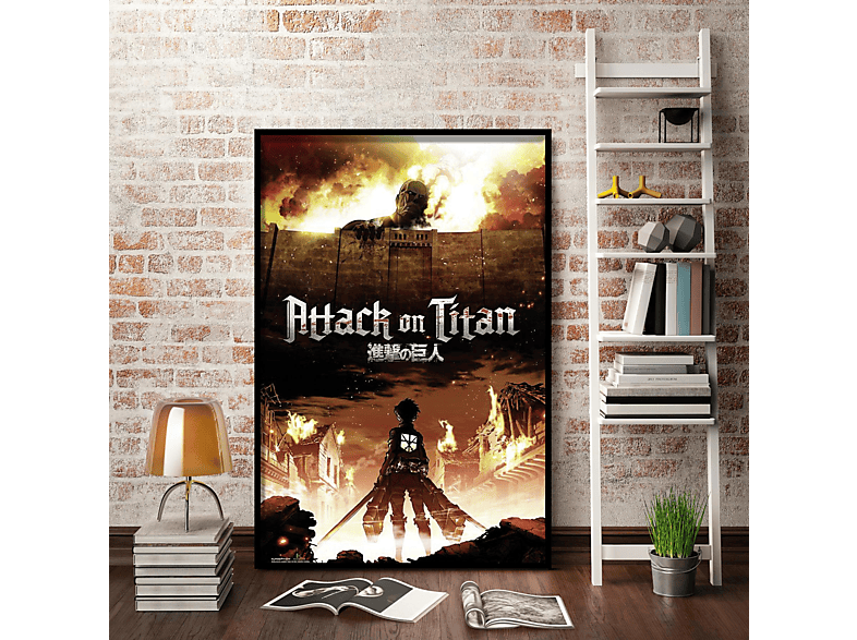 Anime Titan Attack Poster EYE Großformatige On / GB Manga Poster