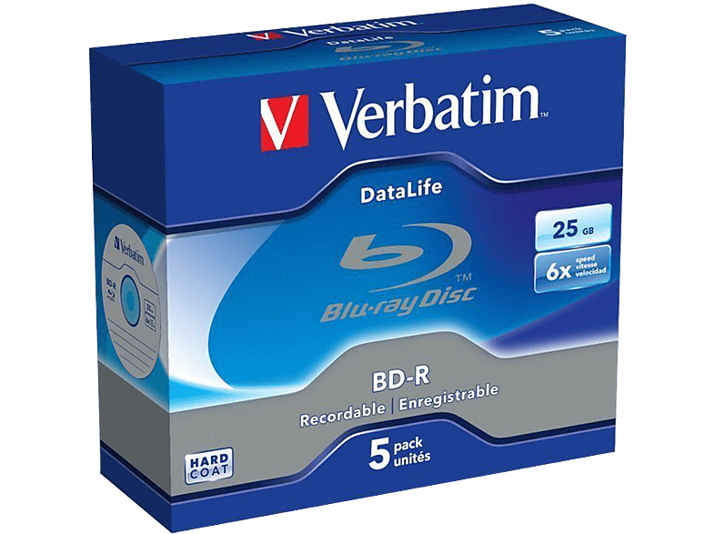 VERBATIM BDR 6x 25 GB 5 Pack kopen? MediaMarkt