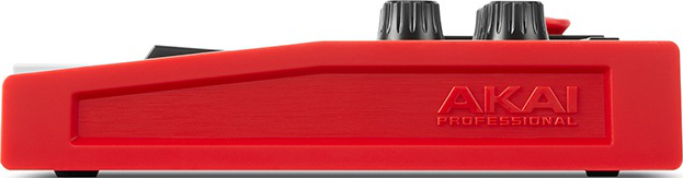 AKAI MPK Mini MK3 - MIDI/USB Keyboard Controller (Schwarz/Rot)