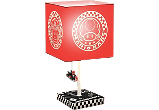 PALADONE Mario Kart - Lampe (Schwarz/Weiss/Rot)