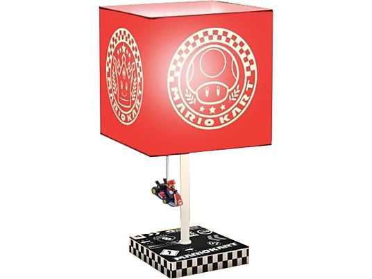 PALADONE Mario Kart - Lampe (Noir/Blanc/Rouge)