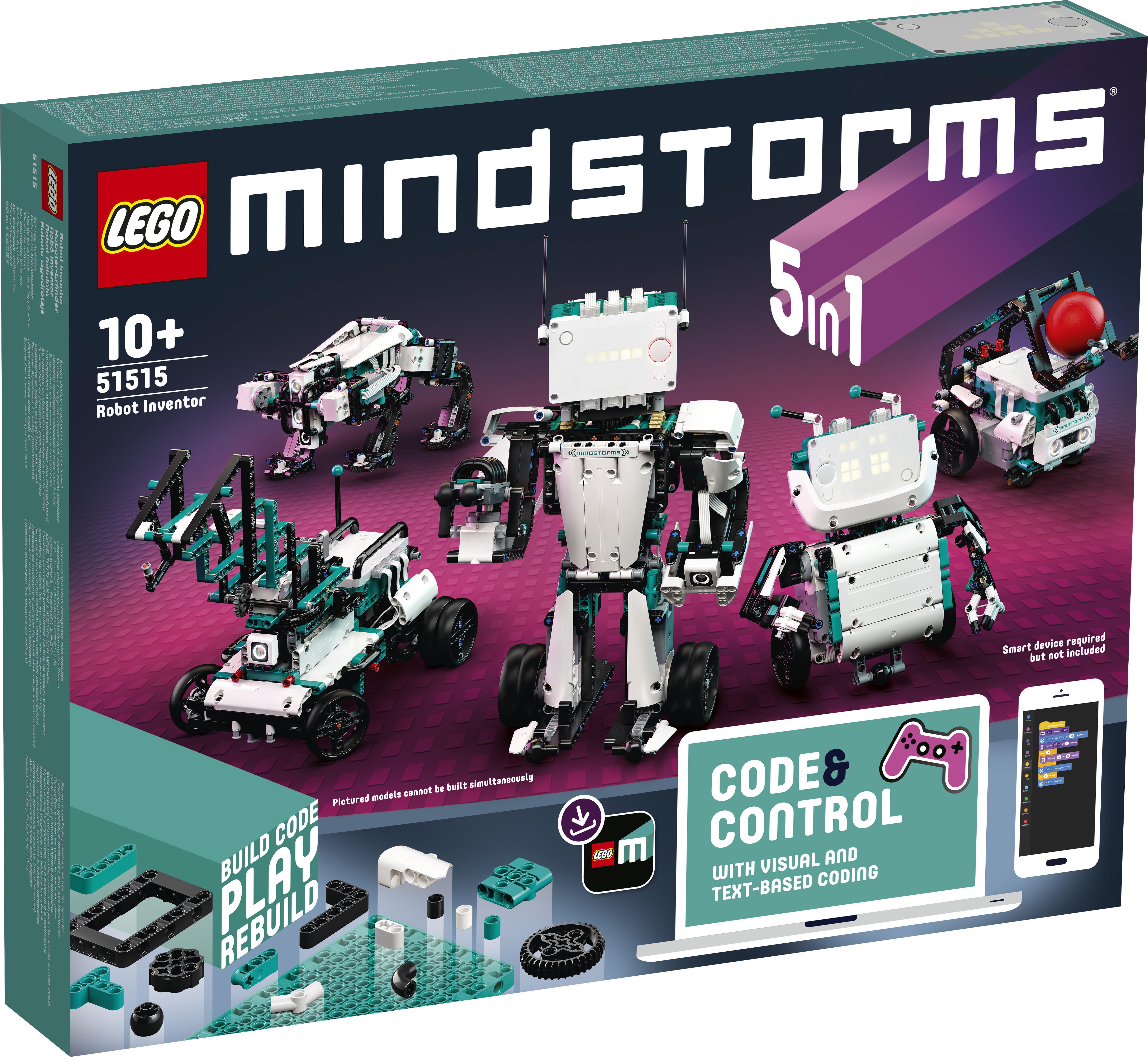LEGO 51515 Roboter-Erfinder Bausatz, Mehrfarbig
