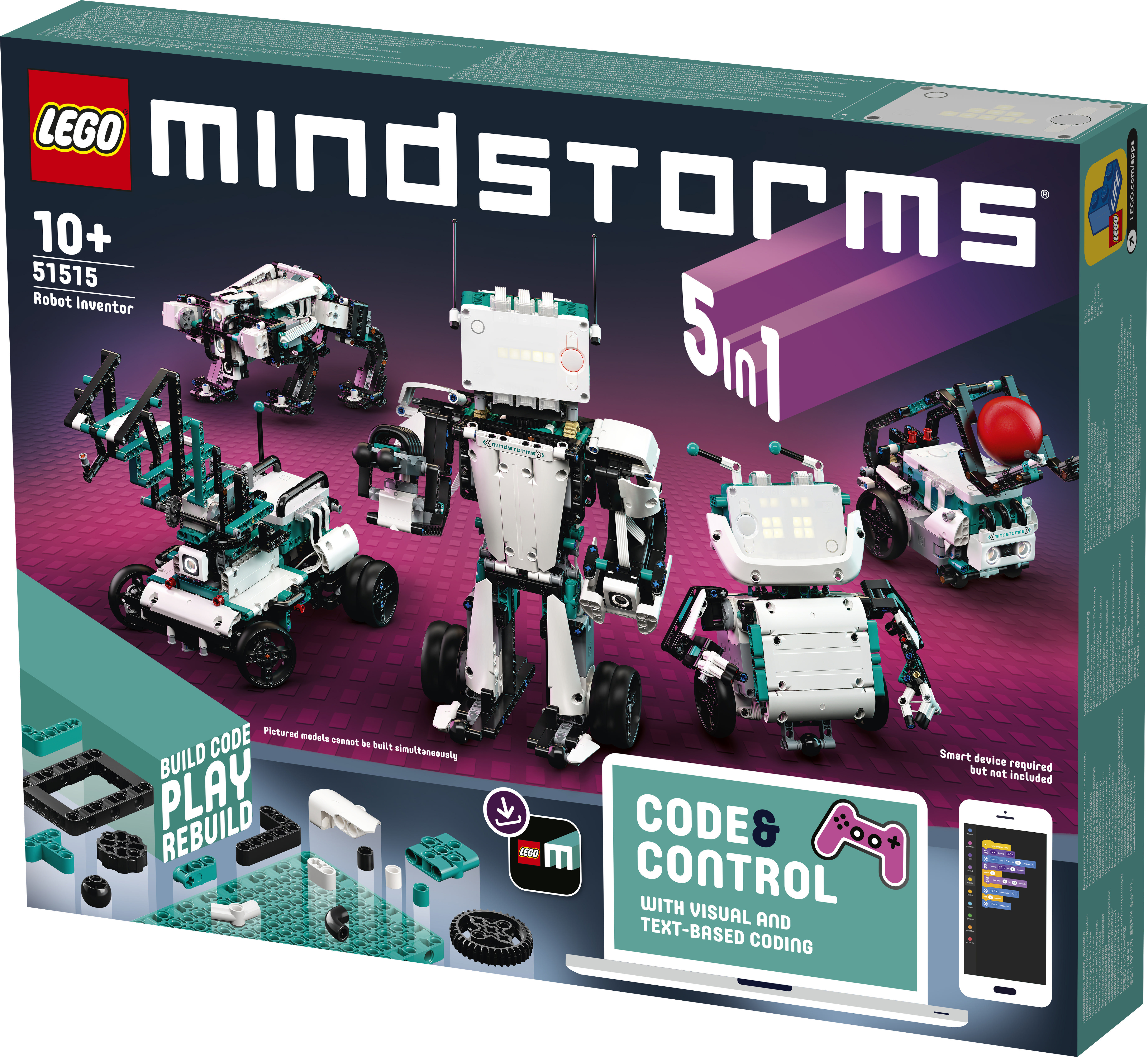 LEGO 51515 Roboter-Erfinder Bausatz, Mehrfarbig