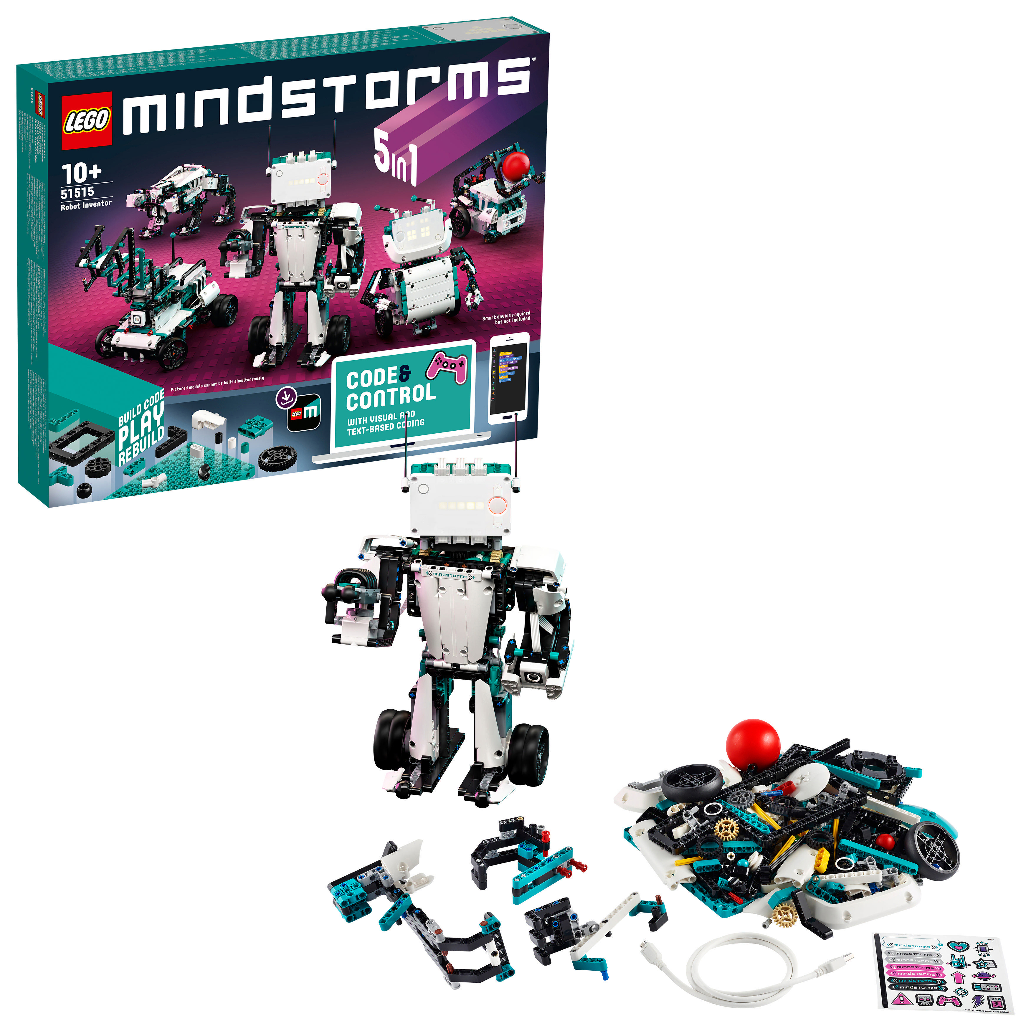 LEGO 51515 Roboter-Erfinder Bausatz, Mehrfarbig