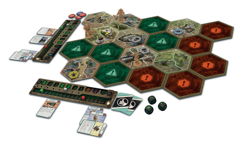FANTASY FLIGHT GAMES Fallout - Grundspiel Gesellschaftsspiel Mehrfarbig