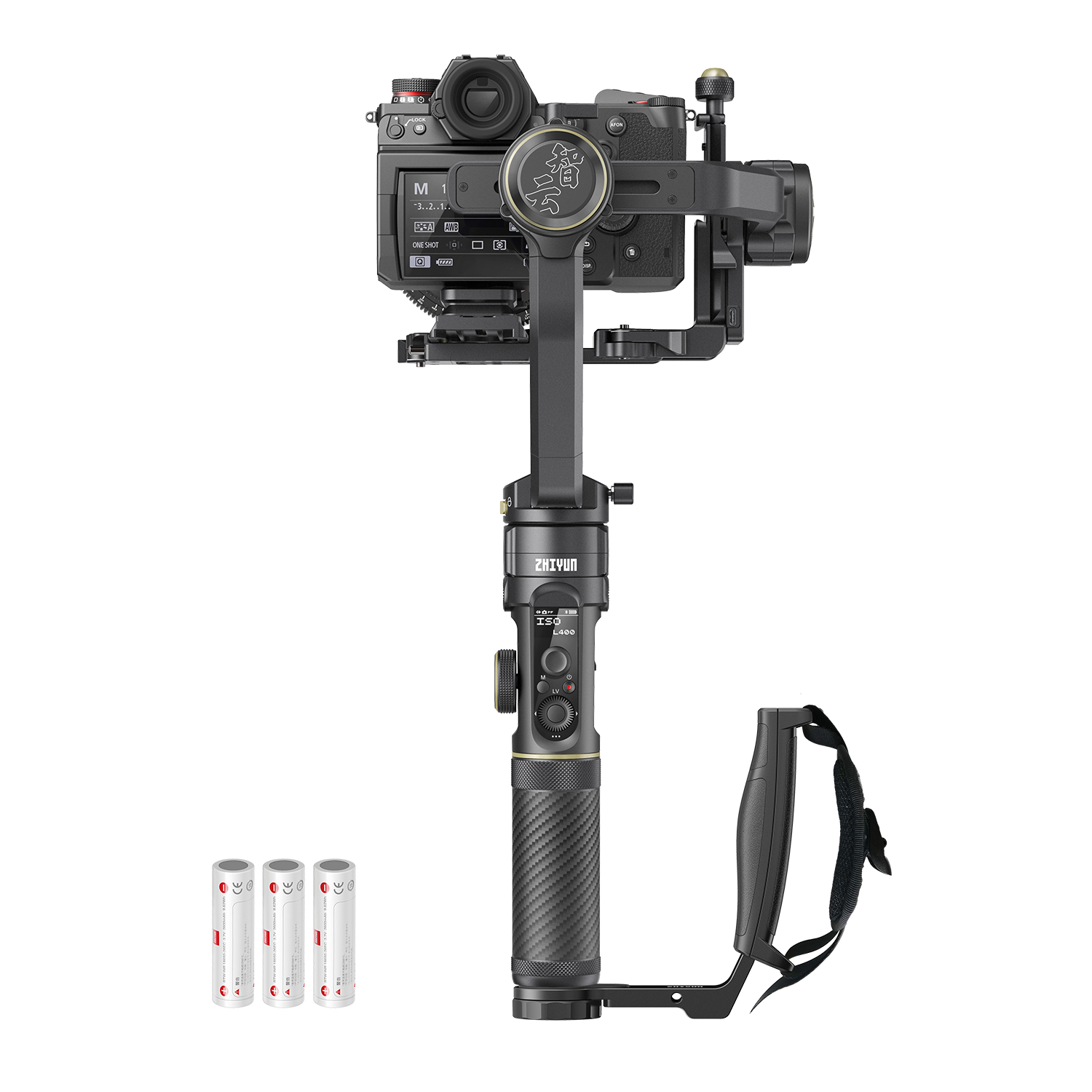 ZHIYUN CRANE 2S COMBO, Gimbal, Schwarz