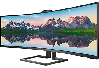 PHILIPS 498P9 Curved 49 Zoll 2K UltraWide QHD Monitor (4 ms Reaktionszeit, 100 Hz)