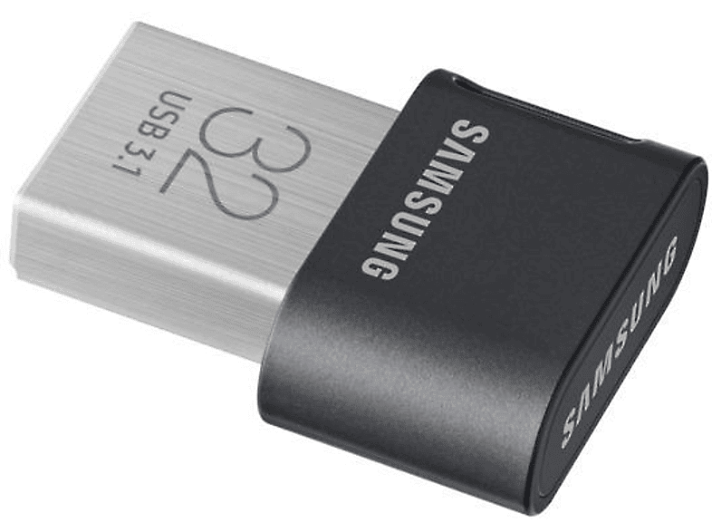 SAMSUNG Fit Plus USB-Stick, 32 GB, 200 MB/s, Schwarz