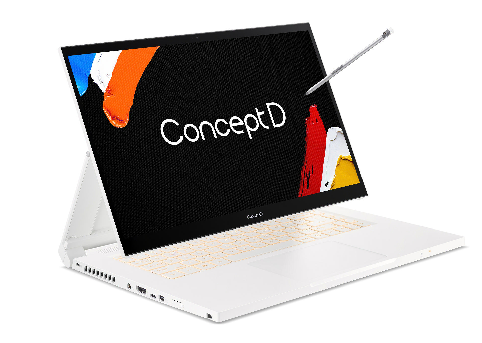 ACER ConceptD 3 Ezel Pro (CC315-72P-79TG) Creator Notebook mit 15,6 Zoll Display,  Prozessor, 16 GB RAM, 1 TB SSD, Quadro T1000, Weiß