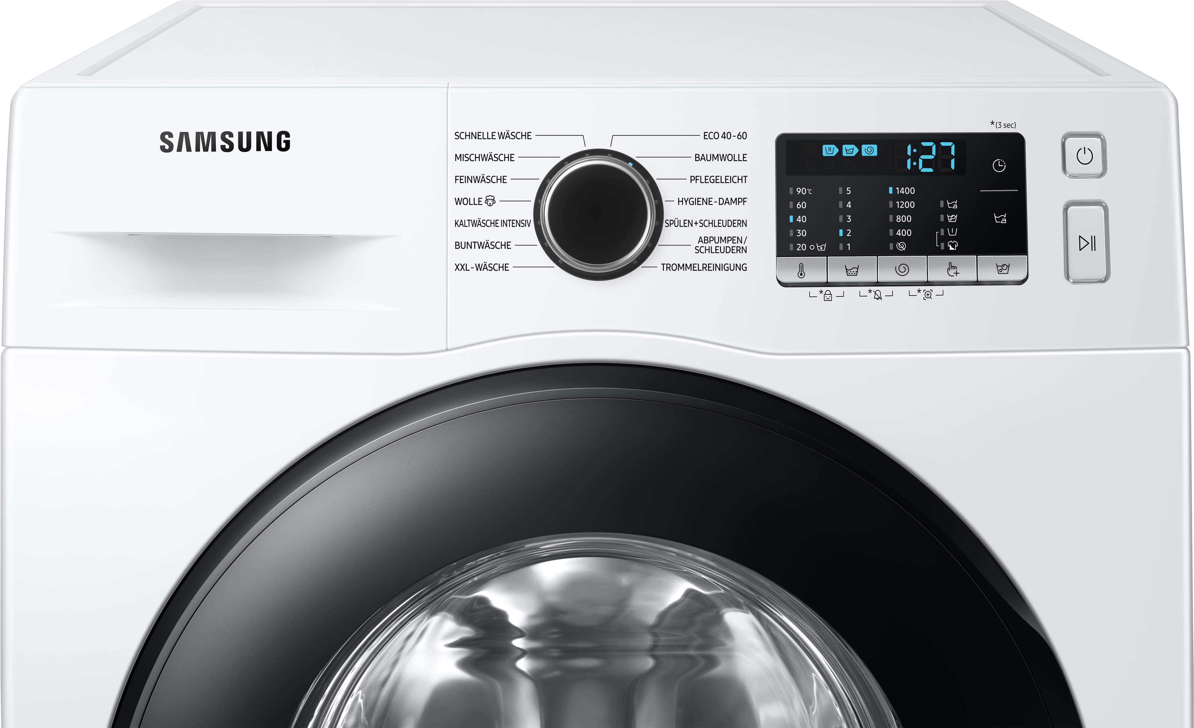 SAMSUNG WW71TA049AE/EG Waschmaschine (7 kg, 1400 U/Min., B)