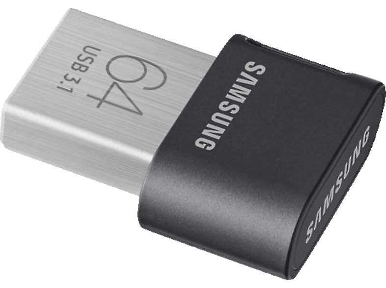 USB-Stick, 64 SAMSUNG GB, MB/s, Plus Schwarz Fit 300