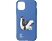 CELLECT GoGreen iPhone hátlap, pingvin mintás, sötétkék (iPhone 11)