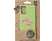 CELLECT GoGreen hátlap, flamingó mintás, zöld (Samsung Galaxy S20 Plus-hoz)