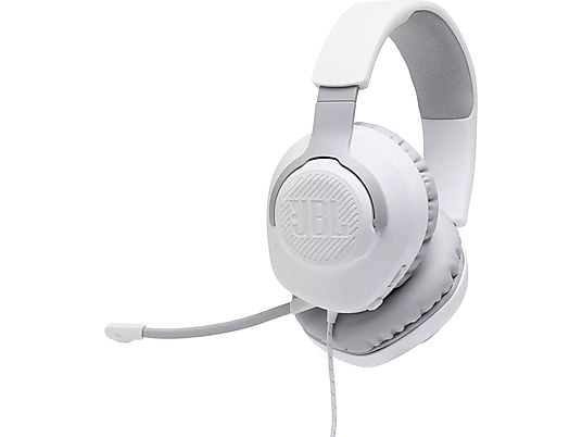 JBL Casque gamer Quantum 100 Blanc (JBLQUANTUM100WHT)