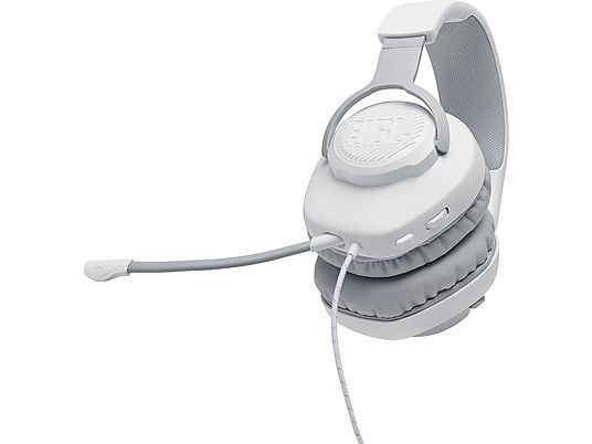 JBL Casque gamer Quantum 100 Blanc (JBLQUANTUM100WHT)