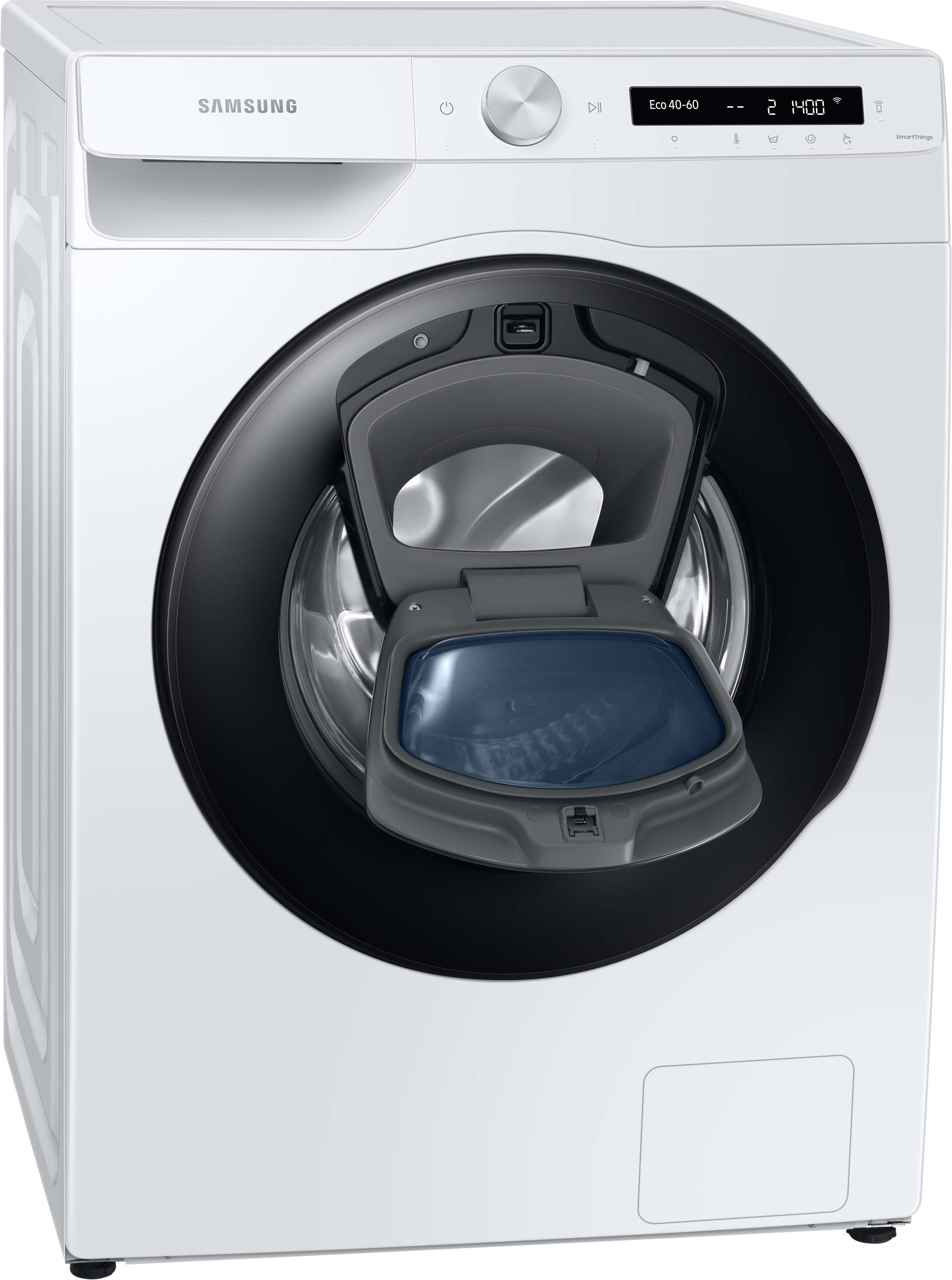 SAMSUNG WW8ET554AAW/S2  Waschmaschine (8 kg, 1400 U/Min., B)