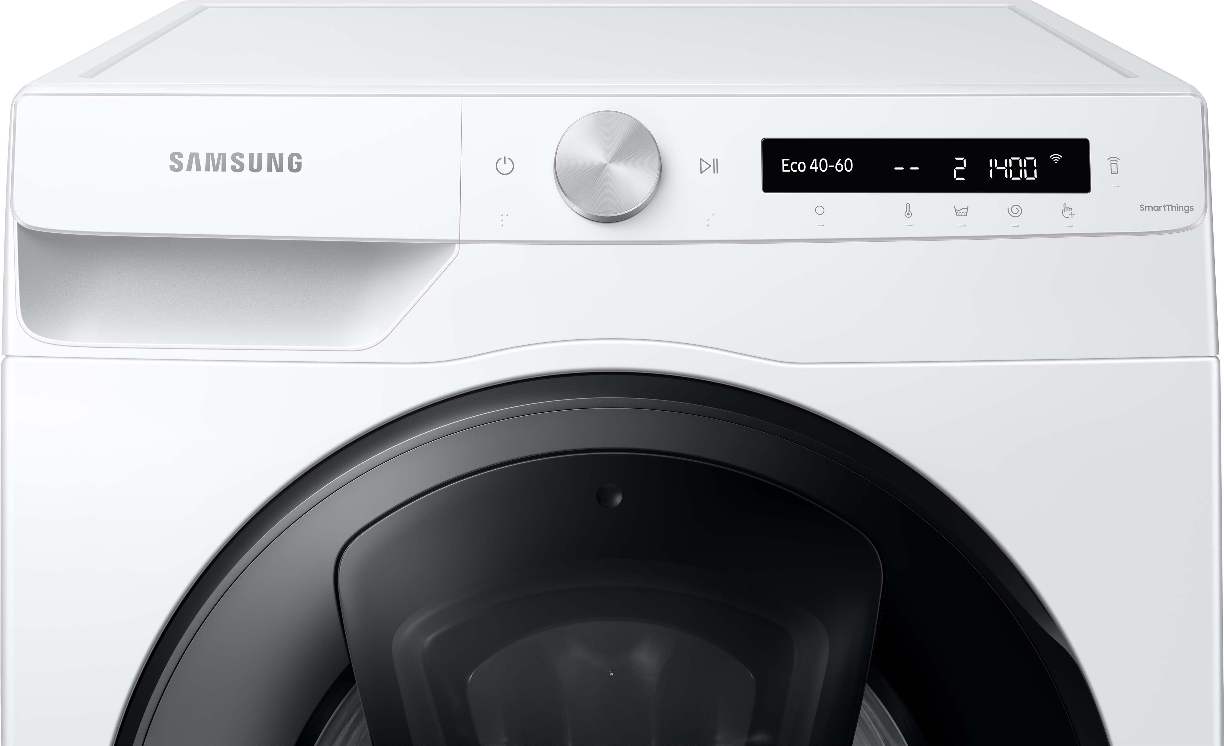 SAMSUNG WW8ET554AAW/S2  Waschmaschine (8 kg, 1400 U/Min., B)