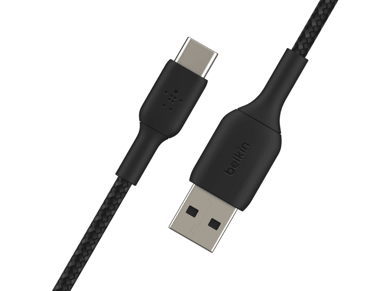 belkin cab002bt2mbk type c orgulu data hizli sarj kablo 2m siyah