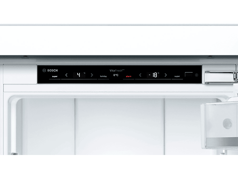 BOSCH KIF 86 PF E0 Serie 8 Kühlgefrierkombination (E, 267 l, 1772 mm hoch, Weiß)