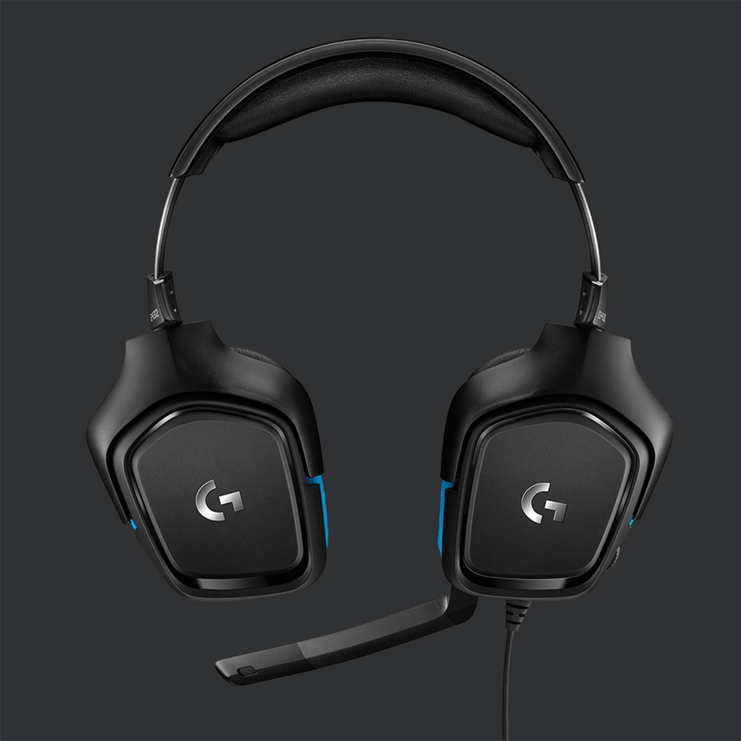 LOGITECH G432 , Over-ear Gaming Schwarz Headset