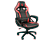 KONIX Drakkar Thor - Gaming Stuhl (Schwarz/Rot)
