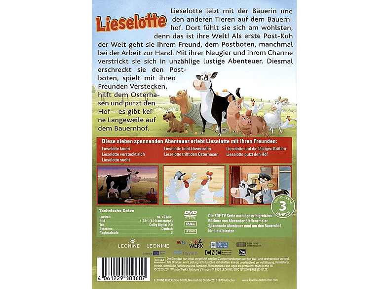 Thumbnail - Lieselotte DVD 1