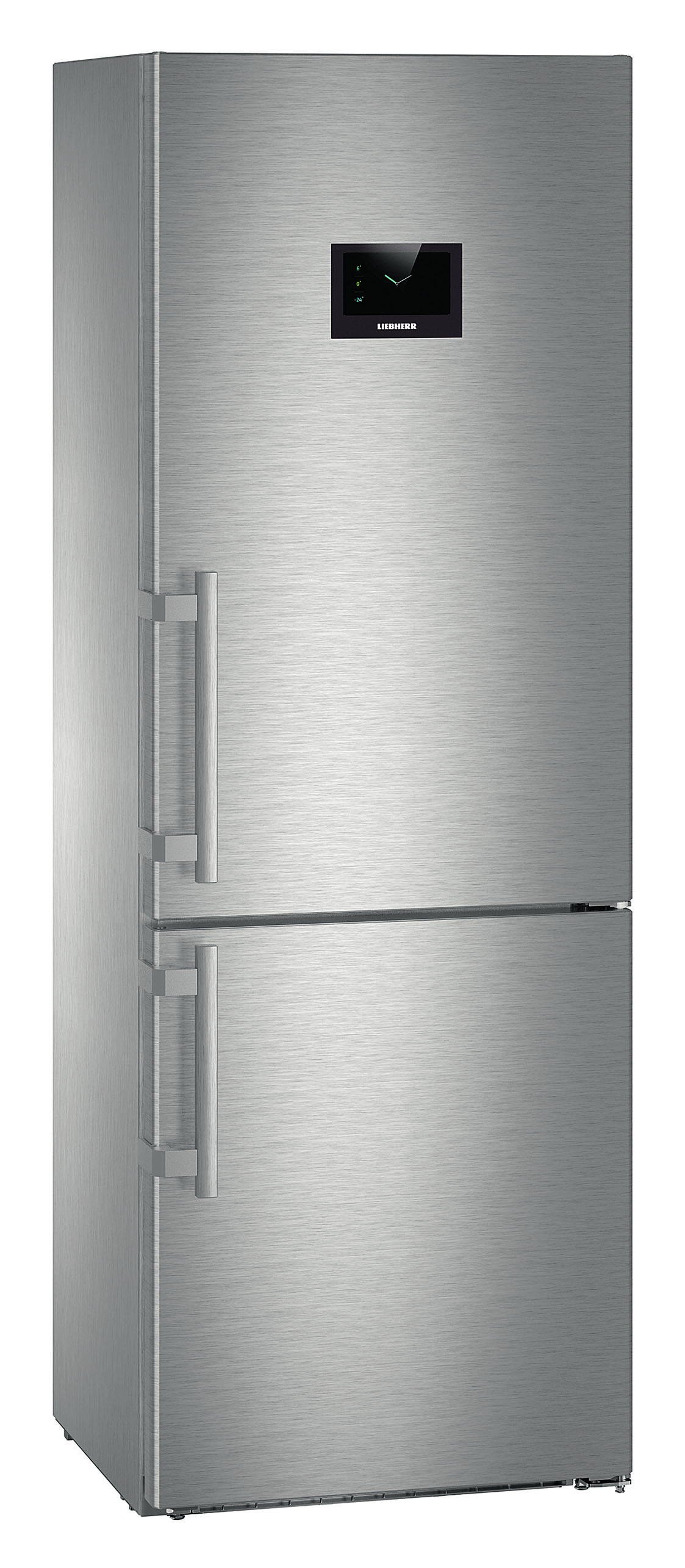LIEBHERR CBNES 5778-21 Kühl- Gefrierkombination (C, 392 l, 2010 mm hoch, Standgerät, No Frost (verminderte Eisbildung), Edelstahl)