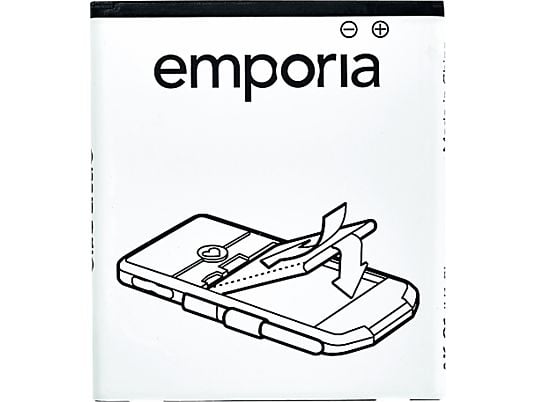 EMPORIA AK-V50-4G-BC - Akku (Grau/Schwarz)