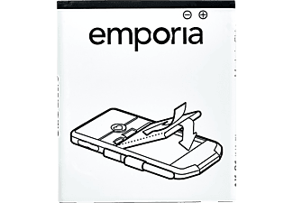 EMPORIA AK-V221-4G-BC - Pacco batteria (Grigio/Nero)
