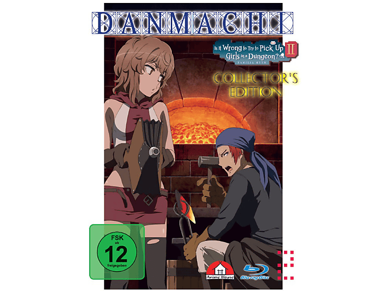 danmachi  is it wrong to try to pick up girls in a dungeon  2 staffel   vol 2 bluray auf bluray online kaufen  saturn